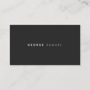 Elegante Minimalistische Unternehmensmarkenidentit Visitenkarte