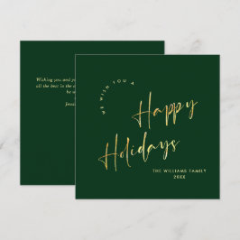 Elegante Minimalistische Weihnachten Moderne Gruß
