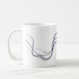 Elegante Minimalistische Wine Bar Kaffeetasse