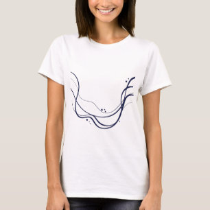 Elegante Minimalistische Wine Bar T-Shirt