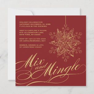 Elegante Mix & Mingle Einladung
