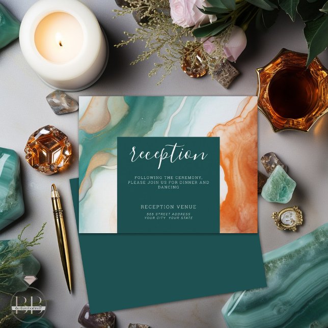 Elegante Moderne Abstrakte Kunst, Dichtung und Mus Begleitkarte (Von Creator hochgeladen)