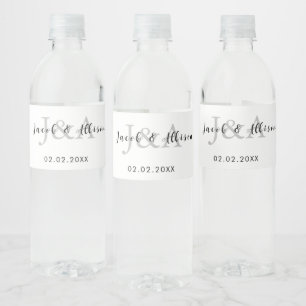 elegante moderne Bar-Gastgeschenk Hochzeit