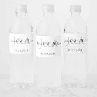elegante moderne Bar-Gastgeschenk Hochzeit