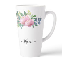 Elegante moderne botanisch-grüne Blume