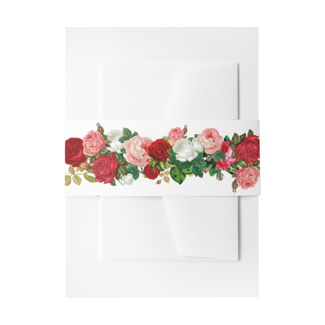 Elegante Moderne botanische Grüne Blume Einladungsbanderole (Vorderseite Beispiel)