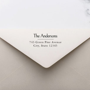 Elegante Moderne Briefmarke der Personalisierten R Permastempel