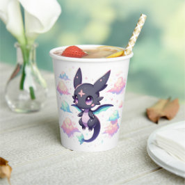 Elegante moderne Dragon Baby-Dusche Pappbecher
