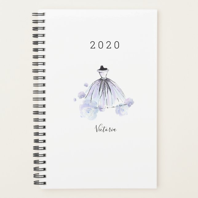 Elegante Moderne Eleganz Planer (Vorderseite)