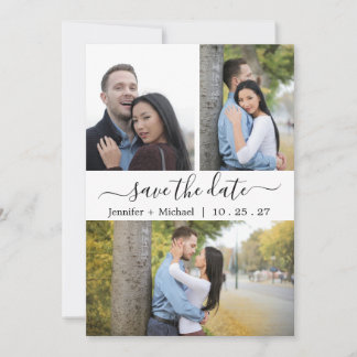 Elegante, moderne Fotosammlung -2- Save the Date