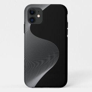 Elegante, moderne, futuristische Wellenabstraktion Case-Mate iPhone Hülle