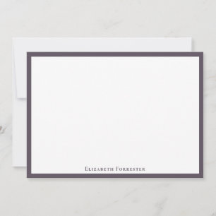 Elegante, moderne Grafikkarte mit flacher Note Mitteilungskarte