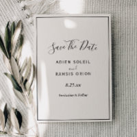 Elegante moderne Hochzeiten retten das Datum