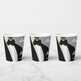 Elegante moderne Homosexuelle Hochzeit Pappbecher