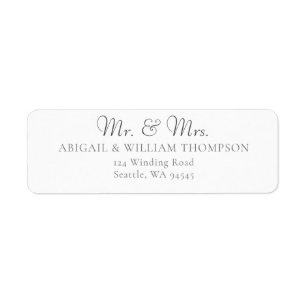 Elegante moderne kalligraphische Hochzeitsszenarie