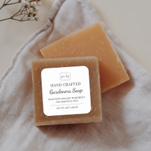 Elegante moderne Logo-Hand-Seifenlabel