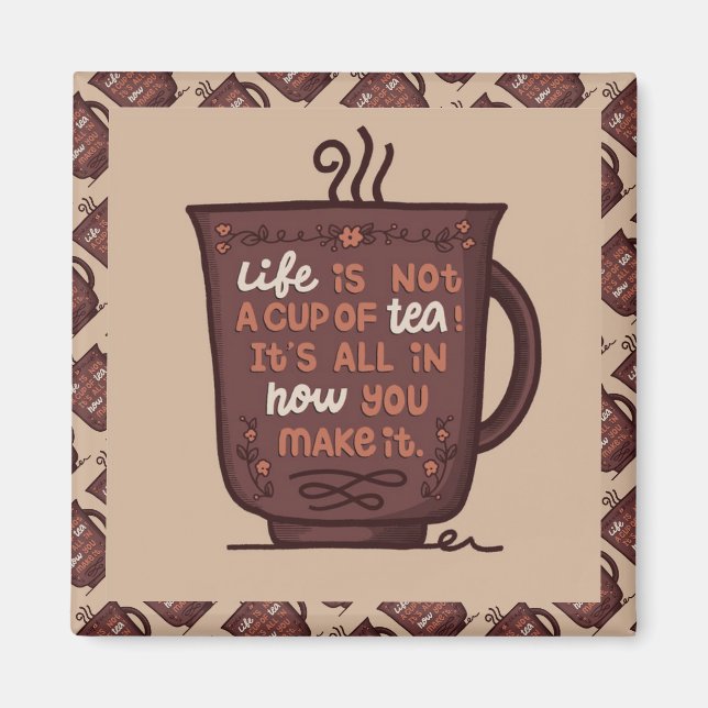 Elegante moderne Motivation Beste populäre Botscha Magnet (Vorne)