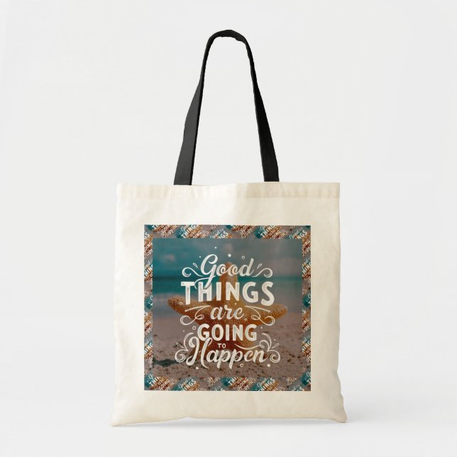 Elegante moderne Motivation Beste populäre Botscha Tragetasche (Vorne)