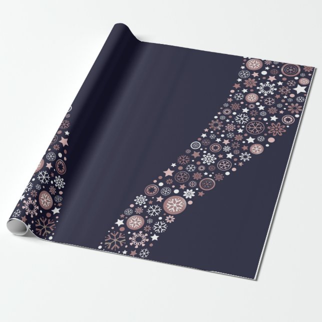 Elegante moderne rosa metallische geschenkpapier (Ungerollt)