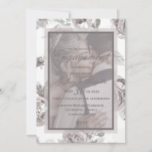 Elegante moderne, rosafarbene Rosenblüte Verlobung
