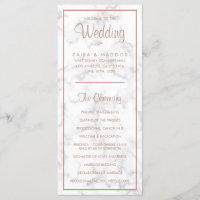 Elegante Moderne Rose Goldmedaille Hochzeit