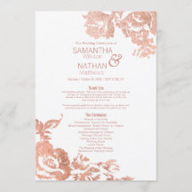 Elegante Moderne Rose Hochzeit in Gold