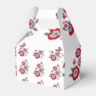 Elegante Moderne schicke Blume Geschenkschachtel