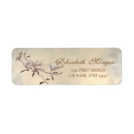 Elegante Moderne schicke Magnolia-Adresse
