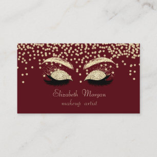 Elegante moderne, schmale Diamonds-Glitzer-Imitate Visitenkarte