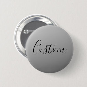 Elegante moderne Schrift editierbarer schwarzer Te Button