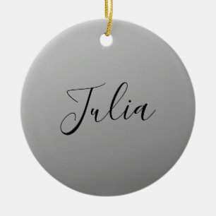 Elegante moderne Skripterstellung für bearbeitbare Keramik Ornament