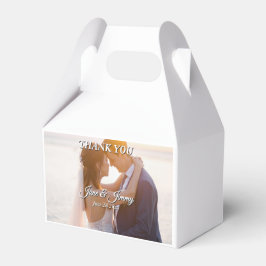Elegante, moderne und perfekte Einladung zur Hochz Geschenkschachtel