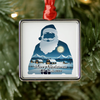 Elegante Moderne Vintage Weihnachten Ornament Aus Metall