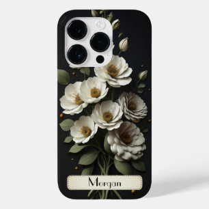 Elegante Moderne Wildblumen 3d-Blume Case-Mate iPhone 14 Pro Hülle