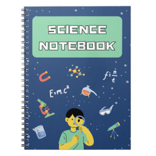 Elegante moderne Wissenschaft Notizblock