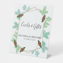 Elegante Monarch Butterfly Hochzeitkarten & Gesche