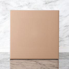 Elegante monochrome Soft Orange Moderne Minimalist Fliese