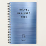 Elegante Monogram Imitate Gold Travel Planer<br><div class="desc">Eleganter Monogram Imitate Gold Travel Planner.</div>