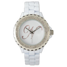 Elegante Monogram N Rose Gold