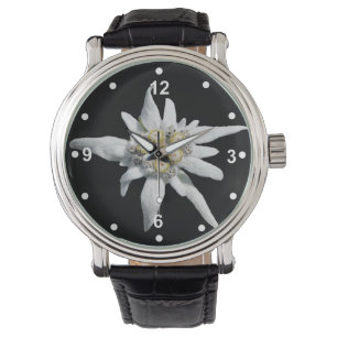 Elégante montre blanche Edelweiss