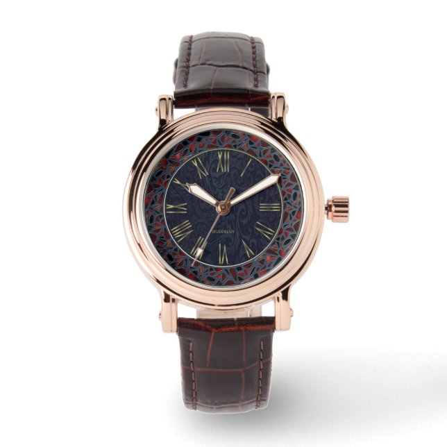Elégante Montre En Mosaïque (Recto)