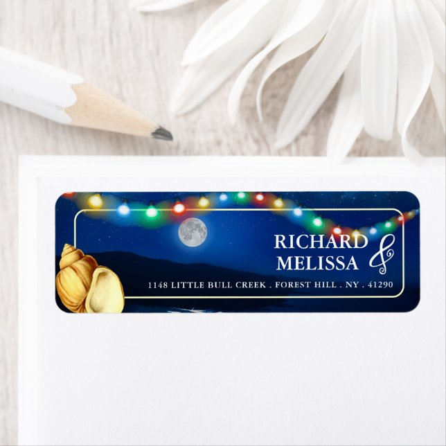 Elegante Moonlit Beach Wedding (Insitu)