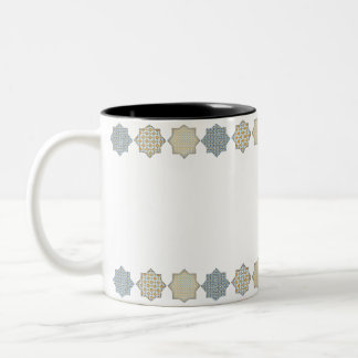 Elégante Motif Mug en mosaïque arabesque"