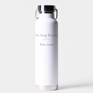 Elegante Motivations-Wasserflasche 'Ein Schritt Vo Trinkflasche