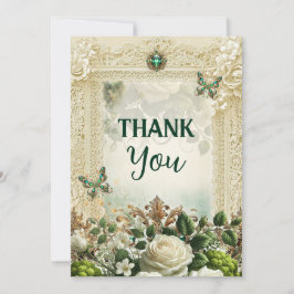 Elégante Mousse & Lune Vintage Lace Merci Ca