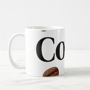 Élégante Mug de café avec "Café" Texte - Parfait G