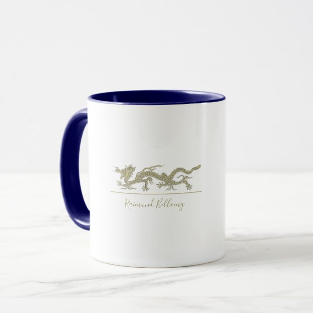 Élégante Mug Dragon (Devant gauche)