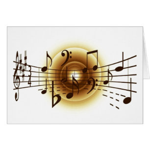 Elegante Musical Notes
