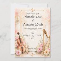 Elegante musikalische Hochzeit Hochzeit