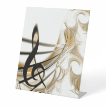 Elegante Musiknote